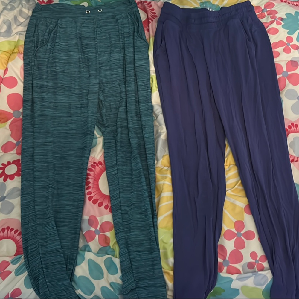 All in Motion Women's Teal and purple Joggers